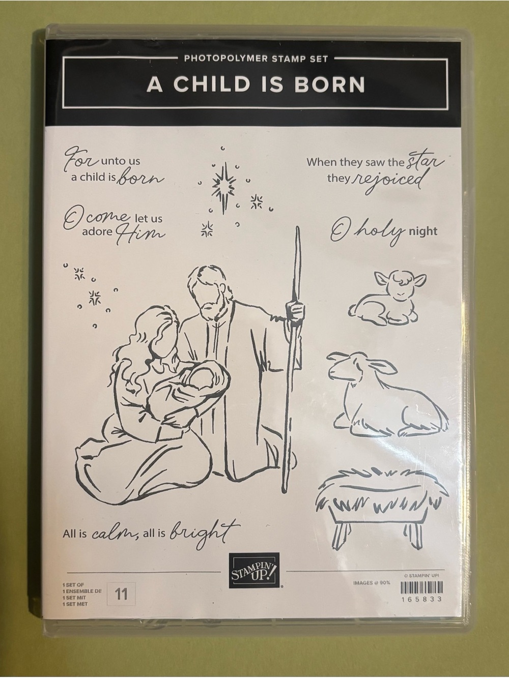 Stampin' Up! A child is born